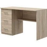 Pracovní stůl PEREIRA typ 4, šířka 120 cm, dub sonoma, levý