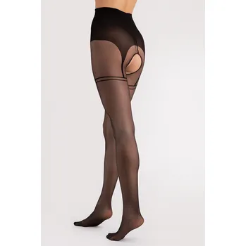 Dámské erotické punčochy Punčochy Fiore Delight 20 DEN O5037 Barva: Černá, Velikost: S