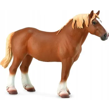 Figurka Hřebec, hnědák Belgian Mare