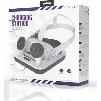 Příslušenství pro VR VENOM Meta Quest 3S VS4213 nabíjecí stanice