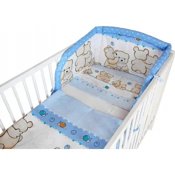 Povlečení COSING 3-dílná sada povlečení - DVA MEDVÍDCI Modrá