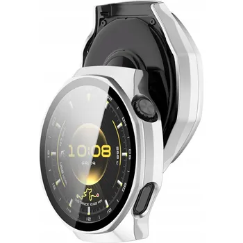 Pouzdro na mobilní telefon Pouzdro s vestavěným sklem Bizon pro Huawei Watch GT6 Pro 46 mm, pro hodinky