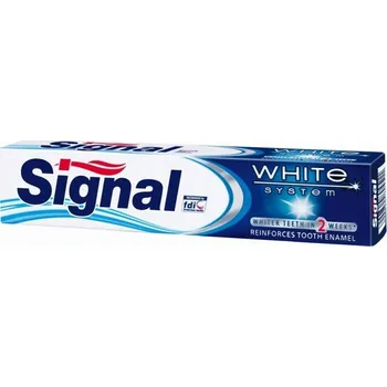 zubní pasta Zubní pasta pro bělení zubů White System Signal 75 ml
