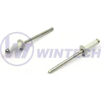 Nýt Nýt DIN 7337 Al/st 4,0 x 10 RAL 9002 Balení: 500 ks KEJSB40010R4K