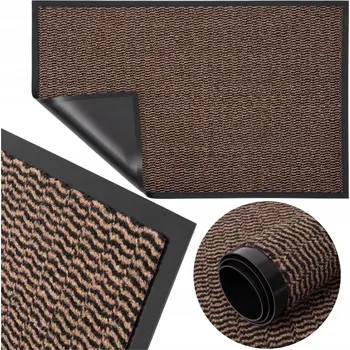 ROHOŽKA PŘED DVEŘE VNITŘNÍ GUMOVÁ ČISTICÍ ZÓNA 80x120 cm