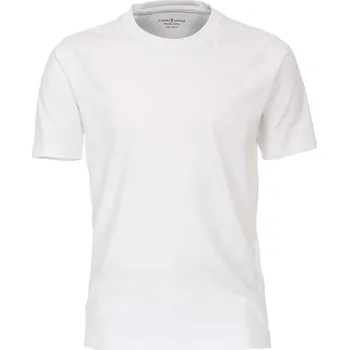 Pánské tričko Pánské velké jednobarevné tričko Casa Moda 4200-000 bílá (6XL)