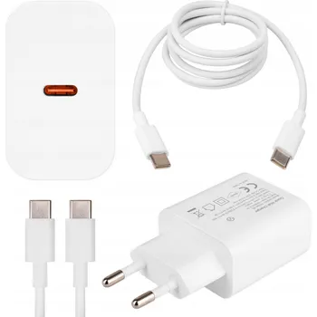 SZYBKA ŁADOWARKA KOSTKA SIECIOWA ZESTAW USB TYPE-C + KABEL TYPE-C | PD20W