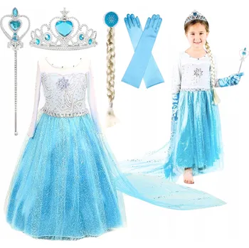 Karnevalový kostým Kostým Elsa Ledové Království CONSEÉ, univerzální velikost