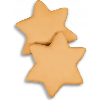 Polštář Polštář hvězdička pro děti - sada 2 ks - hořčicová My Sweet Baby