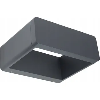 Nástěnné svítidlo Zahradní nástěnné svítidlo Su-ma šedé s integrovaným LED zdrojem 9 W