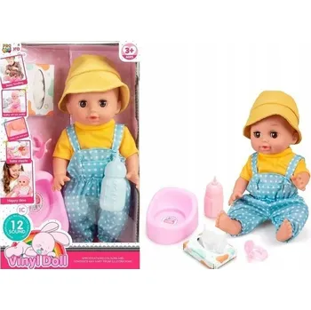 Panenka MIMINKO ČURAJÍCÍ PANENKA S PŘÍSLUŠENSTVÍM 36CM