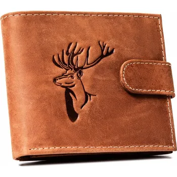 Peněženka Muž peněženka z pravé kůže Always Wild hnědá