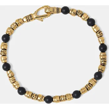 Náramek Náramek Guess URBAN CODE JUMB06.021JW zlatá GLD, vel. L