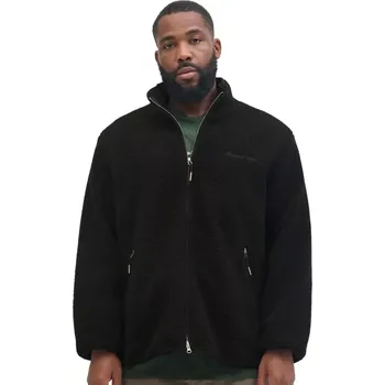 Velká pánská bunda typu teddy Jack & Jones 12284073 černá (6XL)