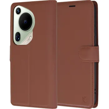 Pouzdro na mobilní telefon Techsuit Kožené pouzdro Huawei Pura 70 Ultra Hnědá