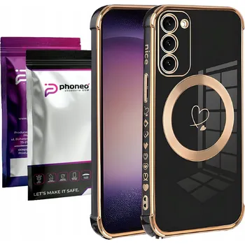 Pouzdro na mobilní telefon Zadní Kryt Phoneo pro Samsung Galaxy S25, černý