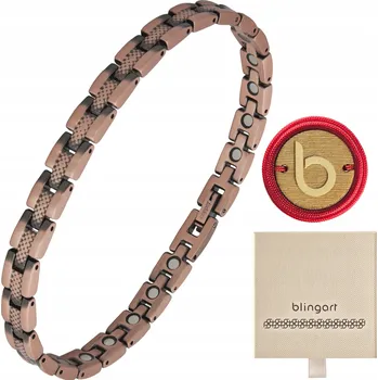 Náramek Dámský měděný magnetický náramek ÚZKÝ