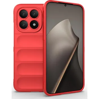 Pouzdro na mobilní telefon Techsuit – Magic Shield – Xiaomi 15T – červená