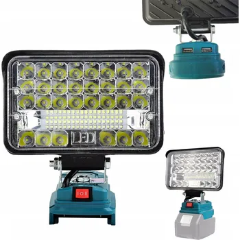 Svítilna Pracovní dílenská lampa do 18V halogen ROZPTÝLENÁ svítilna 60W LED