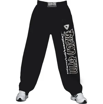 Bizon Gym Tepláky 117 - černá 3XL