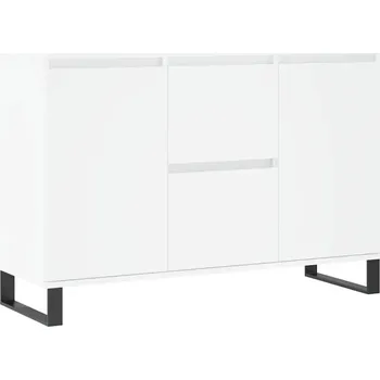 Komoda Bílá skříňka z dřevotřísky, 101,5 x 35 x 70 cm