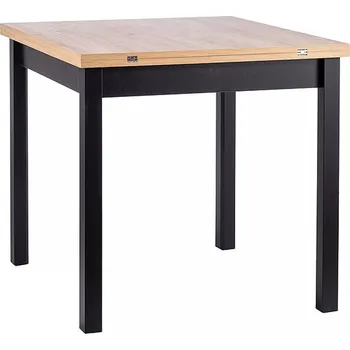 Jídelní stůl Jídelní rozkládací stůl Flip 80/120 cm dub Artisan/černý