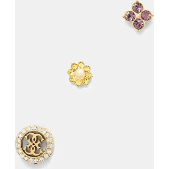 Náušnice Náušnice Guess SECRET GARDEN 3-pack JUBE06.037JW zlatá GLD, vel. ONE SIZE