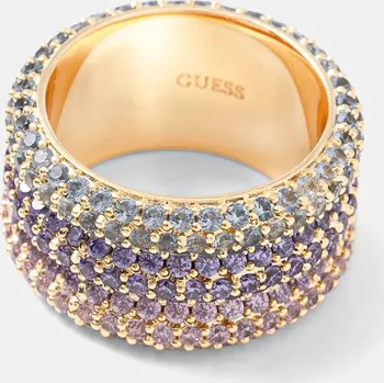 Šperk Prstýnek Guess ESSENZA JUBR06.027JW zlatá GLD, vel. 54