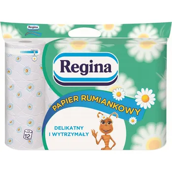 Toaletní papír Toaletní papír Regina Heřmánkový 3 vrstvy (12 rolí)