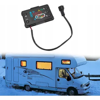 Ventilátor topení a klimatizace LCD displej + OVLADAČ PRO TOPENÍ S DÁLKOVÝM OVLÁDÁNÍM NEZÁVISLÉ TOPENÍ