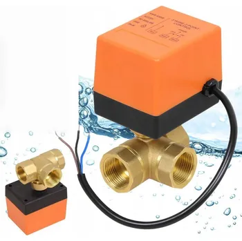 Ventil 220V DN20 Třícestný elektromagnetický ventil s přepínacím pohonem