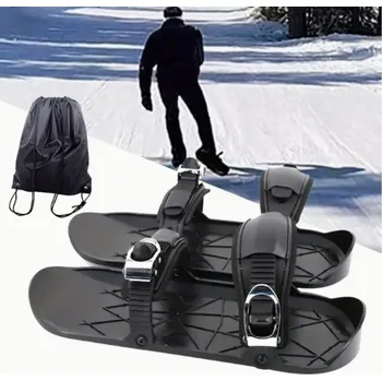 Sjezdové lyže Plastové lyže s vázáním na boty velikosti 32-40 Ski Short Mini Univerzální