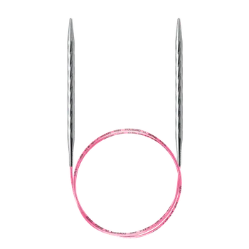 Nástroj na niť a příze ADDI kruhové jehlice Unicorn 60 cm / 2 mm