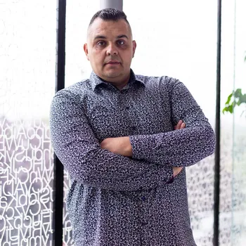 Pánská košile Velká pánská vzorovaná košile s dlouhým rukávem Duke D555 Larry tmavě modrá (4XL)