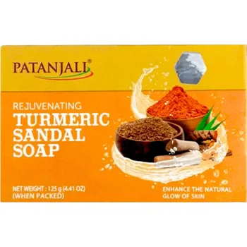 Mýdlo Mýdlo se santalem a kurkumou Patanjali