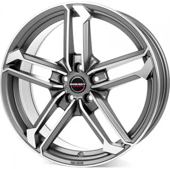 Alu kolo BORBET Alu kola BORBET ATX 8x19 5x114.3 ET50 Graphite Polished Matt 72.5