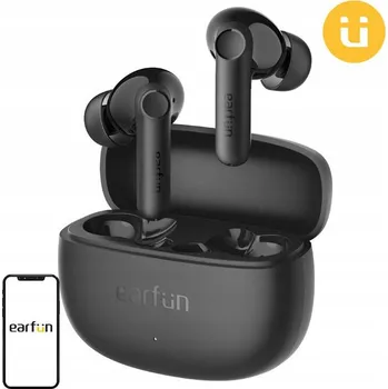 Sluchátka EARFUN AIR LIFE BEZDRÁTOVÁ BLUETOOTH SLUCHÁTKA DO UŠÍ TWS ČERNÁ