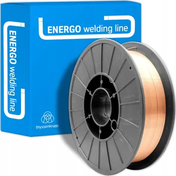 Příslušenství ke svářečce Thyssenkrupp energo svařovací drát SG2 5 kg 0,8 mm MIG MAG ocel