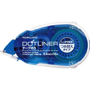 Lepicí páska Lepicí strojek KOKUYO DOTLINER Standard modrý 8,4 mm x 16 m