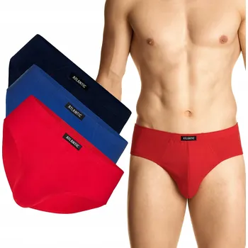 Slipy Pánské slipy Atlantic 3SMP-129 klasické 3 PÁRY - M