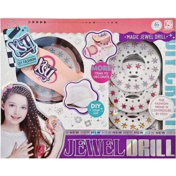 kreativní sada Kreativní sada na zdobení vlasů – barevné účesy pro děti, 6+