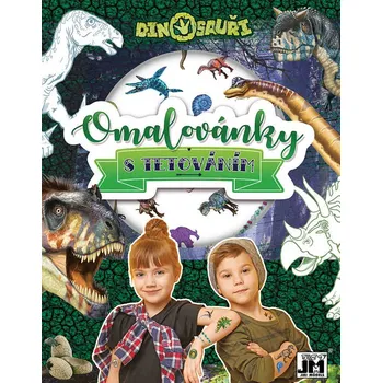 omalovánky JIRI MODELS Omalovánky + tetování Dinosauři | 14