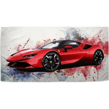 Osuška Sablio Ručník Ferrari Paint - 50x100 cm