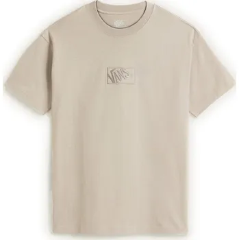 Pánské oblečení tričko pánské VANS BLOCKED BOX LOOSE SS MUSHROOM - XS