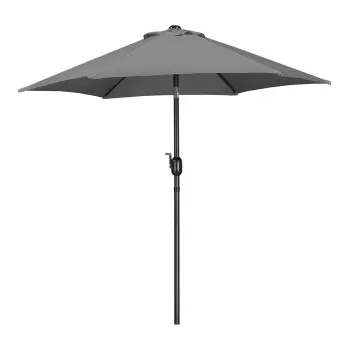 Stínicí technika Zahradní slunečník 611247 gray 7,5FT, šedý - A YAHEETECH