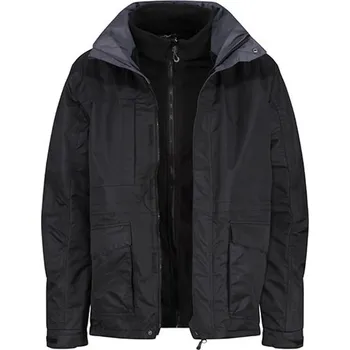 Pánská větrovka Regatta Benson Iii Pánská prodyšná bunda 3v1 TRA147 Černá 3XL