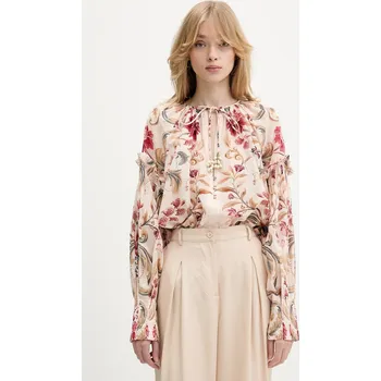 Dámská halenka Bavlněná halenka Farm Rio 345086 růžová 30X, vel. M