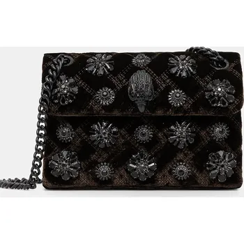 Kabelka Kabelka Kurt Geiger London VELVET MINI KENSINGTON 5018331789 hnědá 89X, vel. ONE SIZE