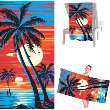 Osuška Plážová osuška Cotton world 140 cm mikrovlákno