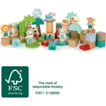 small foot Stavebnice Přátelé z džungle